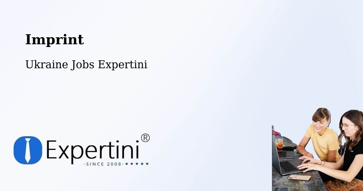 Imprint – Ukraine - Ukraine Jobs Expertini